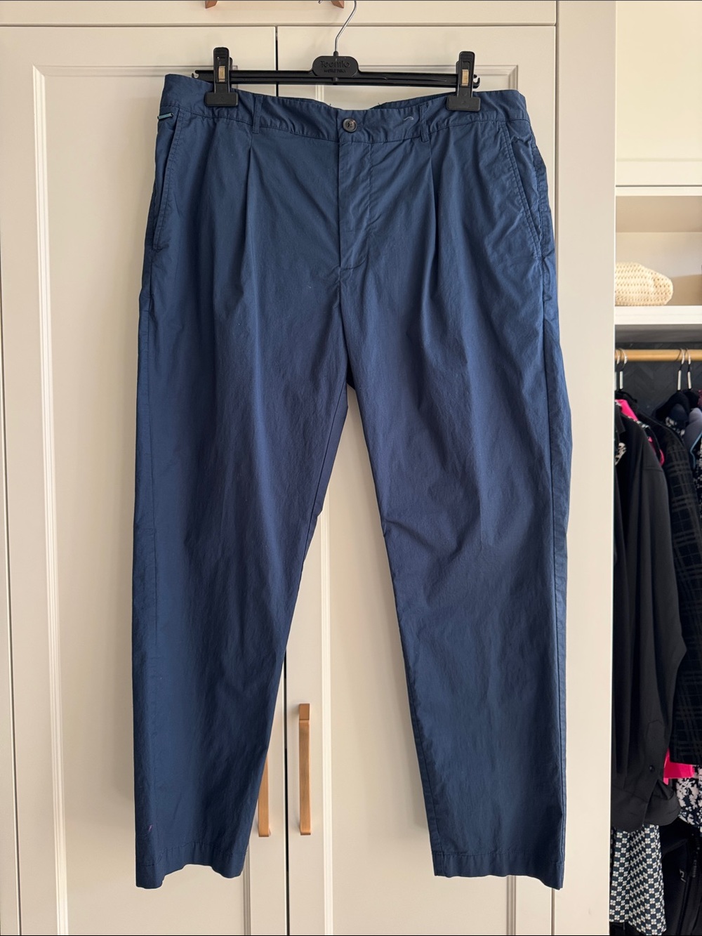 Scotch & Soda Navy Blue Chino Pants